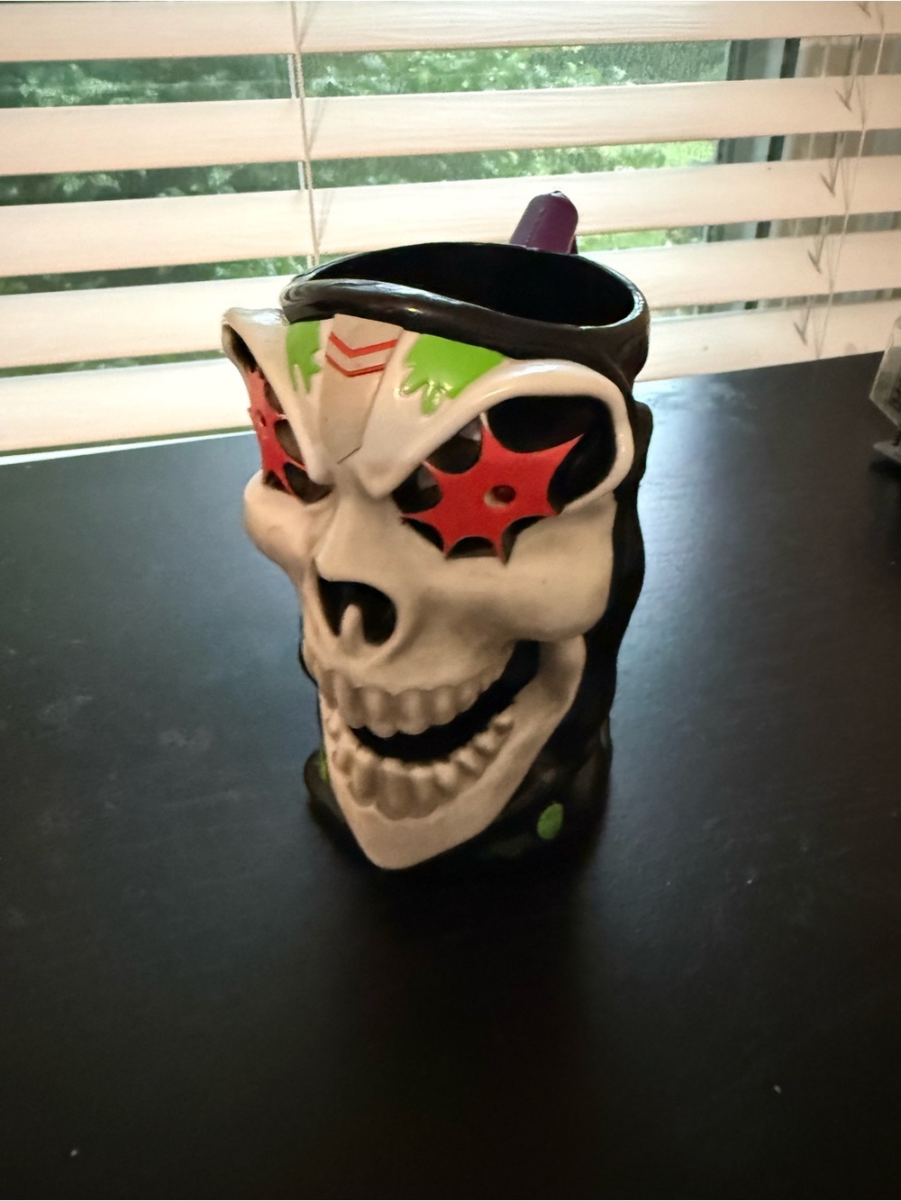 Monster Jam Grave Digger Skull Mug Cup Purple Licensed Monster Truck